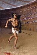 Jean Leon Gerome The Gladiator oil painting on canvas